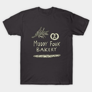 Muddy Fork Bakery in cream T-Shirt